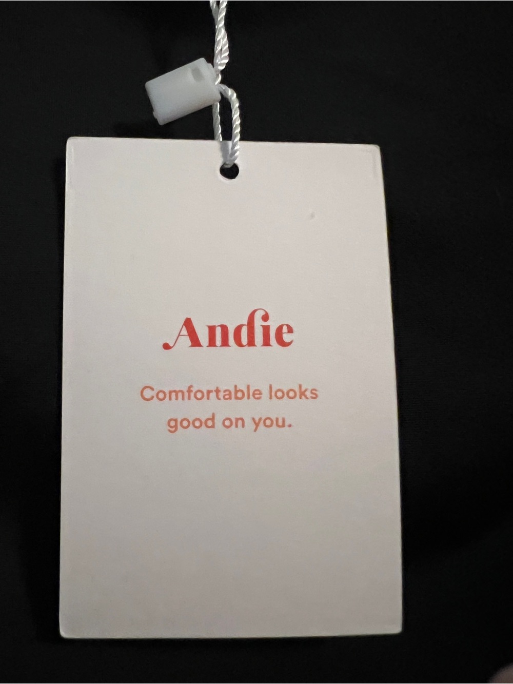 Andie Swim Amalfi One Piece Swimsuit Black Size Small Sustainable Fabrics New WT - Picture 8 of 10